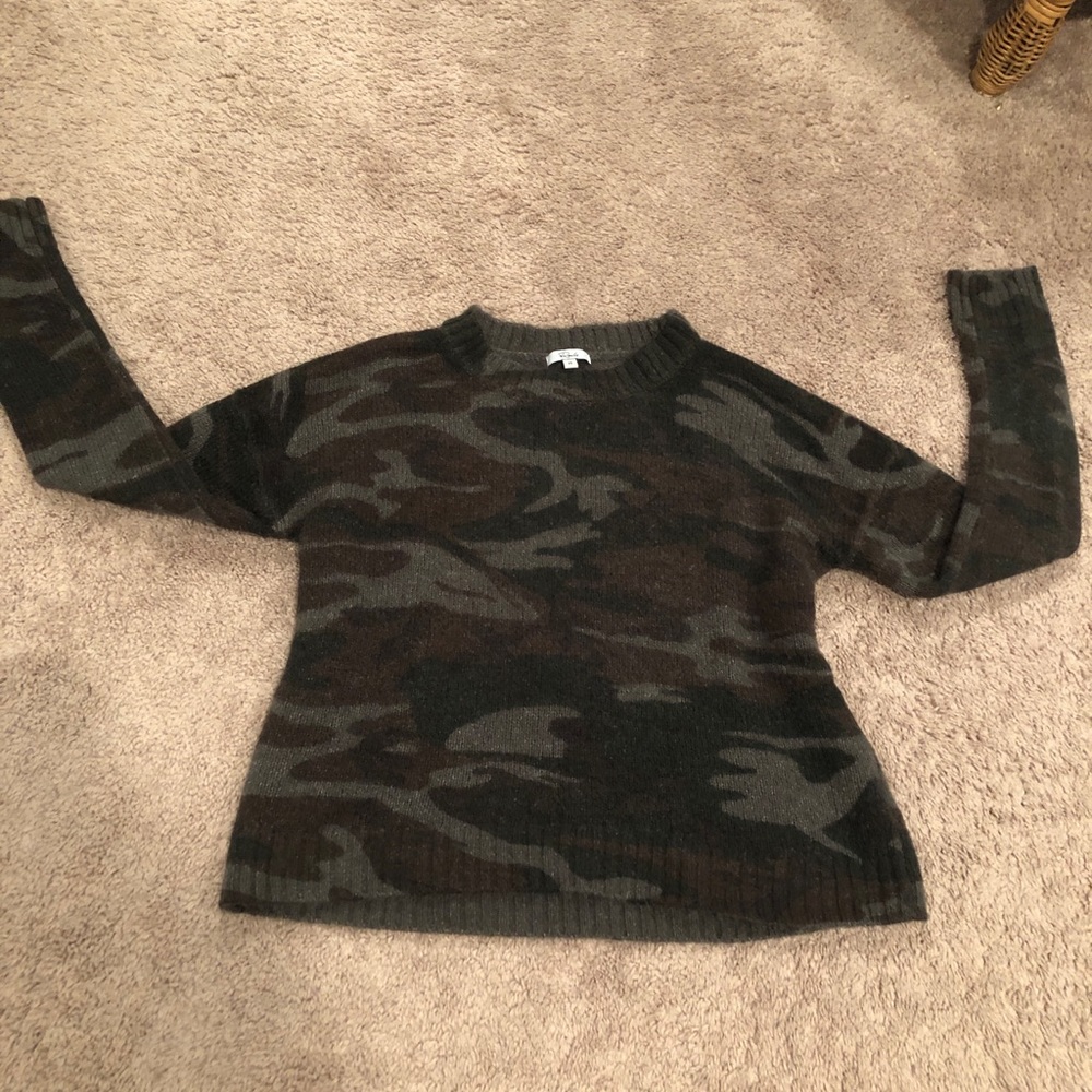 Rails perci camo sweater XS